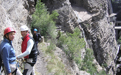 La Via Ferrata du Sautet est ouverte